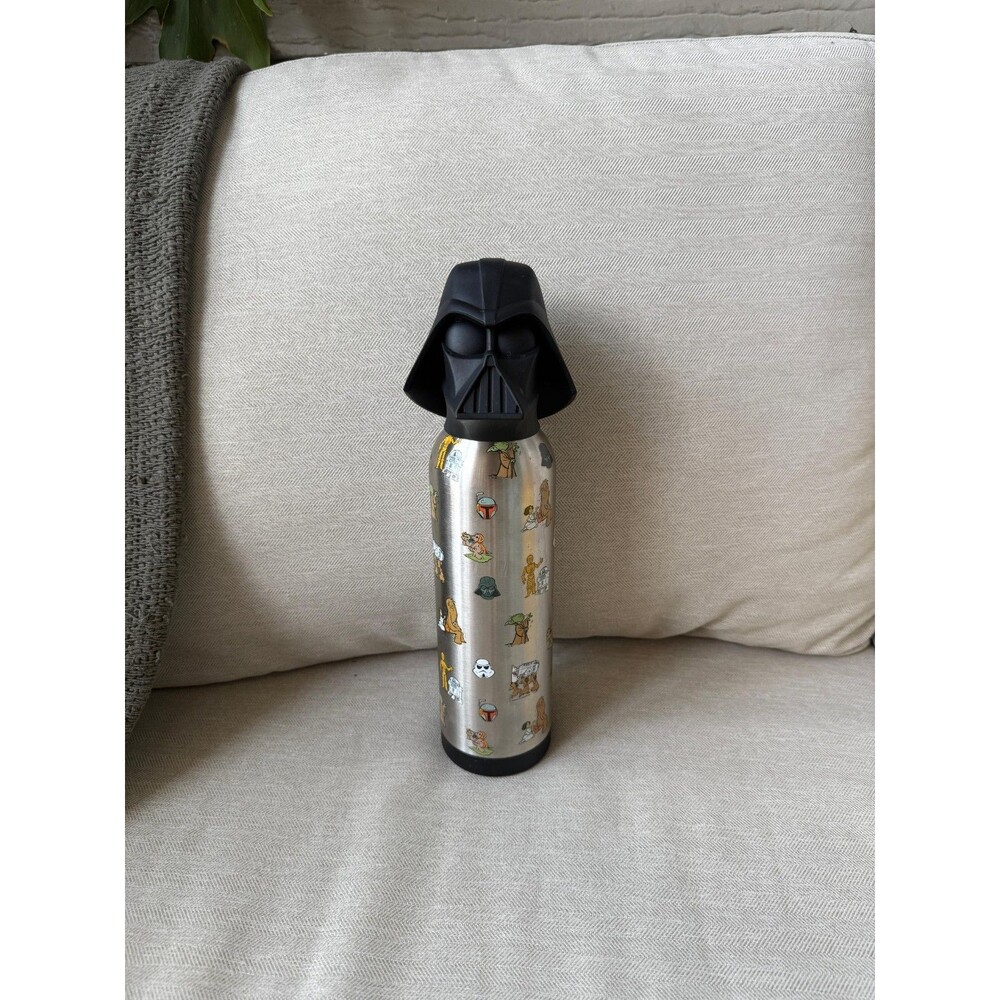 Star Wars Darth Vader Stainless Steel Water Bottle w/ Helmet Lid – Unique Design